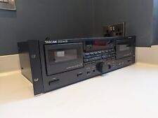 Fully Working Tascam 202 MK3 Double Auto Reverse Rack  Cassette Deck 
