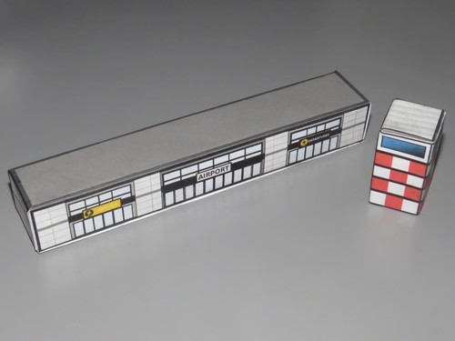 Model airport small - small, regional