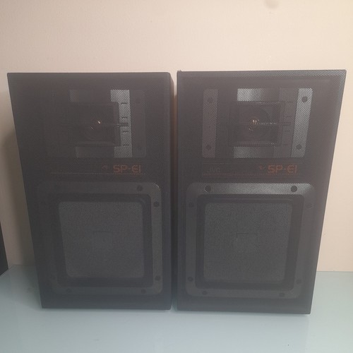 Pair vintage 80s jvc e1bk - 80s, sp-e1bk