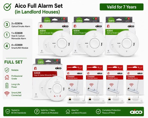 Aico full alarm set - alarm,