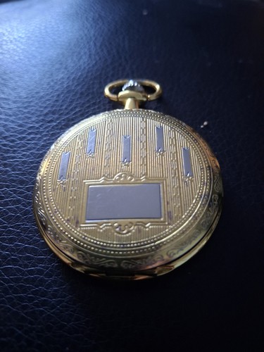Gold tone replica art deco - gold,