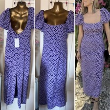 ZARA PURPLE LAVENDER POLKA DOT