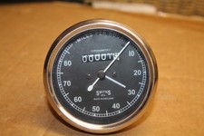 NOS SMITHS CHRONOMETRIC 80MPH VINTAGE MOTORCYCLE SPEEDOMETER ,