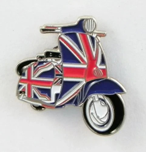 Mod scooter pin badge - ., full