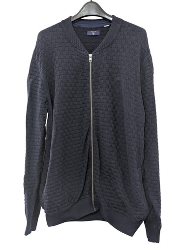 Gant full zip cotton cardigan - cotton,