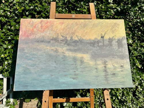 Fine anton beaver sunrise over - fine,