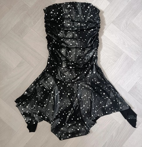 Black party strapless - party, evening