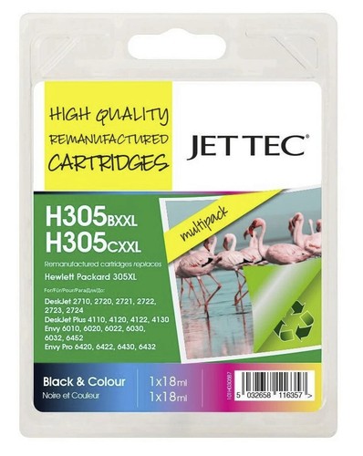 Jettec h305xxl ink cartridge - jettec,
