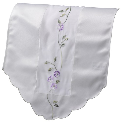 Flower chair back antimacassar - chair,