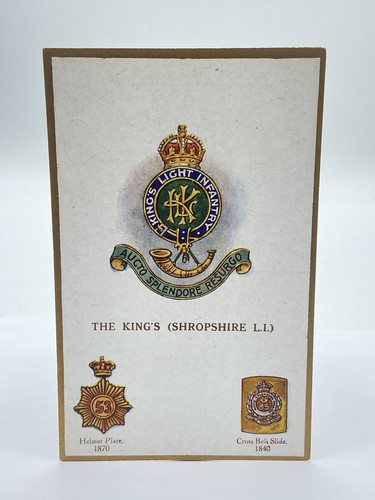 Ww1 the kings - ww1, shropshire