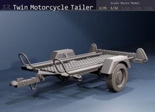 Twin Motorcycle Trailer -