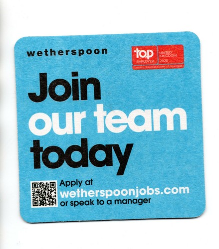 Wetherspoon join our - wetherspoon;, team