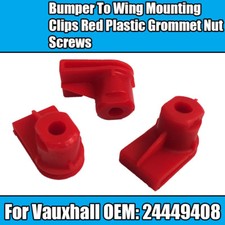 10x Opel Clips For Vauxhall