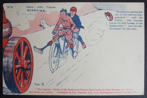 Tom browne comic - tom, captain