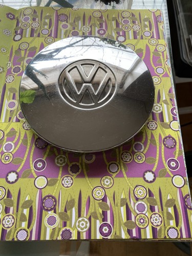 Chrome hubcap vintage - chrome,