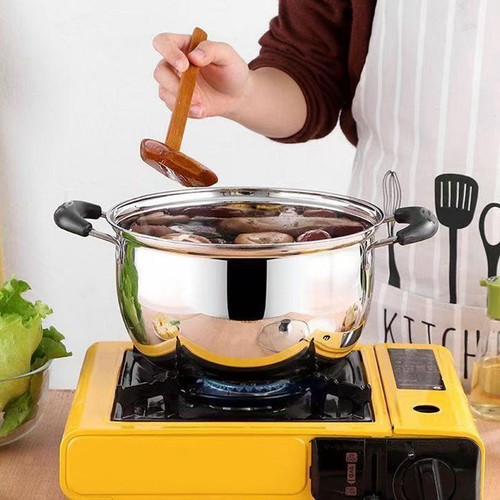Stainless steel stock - pot, deep