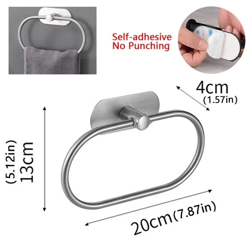 Self adhesive bathroom towel - self,