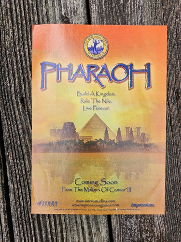 Pharaoh classic game big - pc,