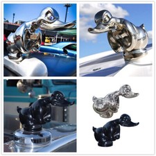 Angry duck hood ornament - angry,