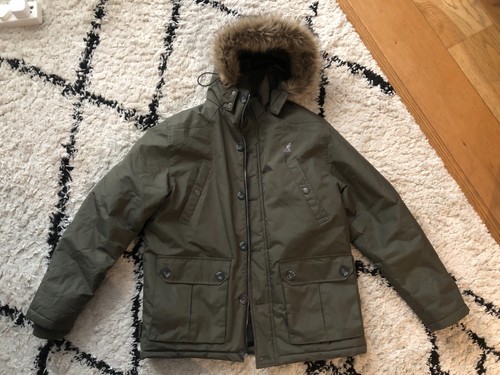 Kangol toronto green parka - kangol,