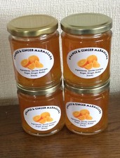 Orange and ginger Marmalade - 8oz jars 4 jars