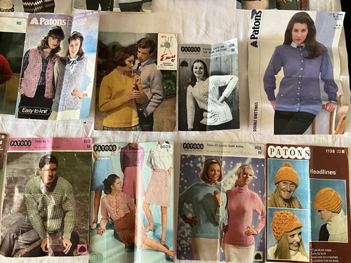 Vintage knitting patterns - vintage,