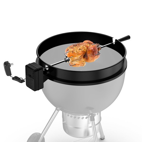 Rotisserie bbq skewer set with - skewer,