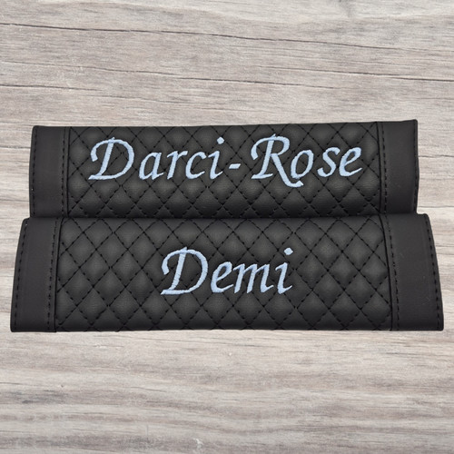 Personalised black leather - personalised,