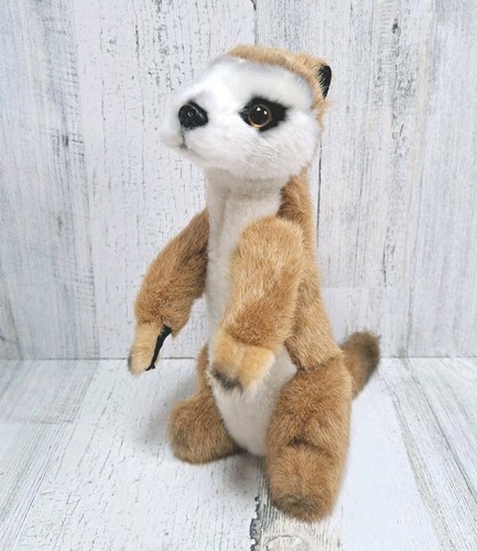 Plush meerkat realistic - plush,