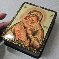 Palekh Russian Lacquered Box