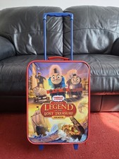 Thomas the Tank Engine Childs Suitcase. Sodor's Legend of the Lost Treasure.