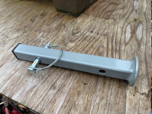 Flail mower stand jack leg - mower, stand,