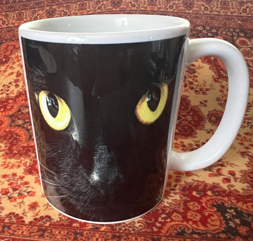 Black cat tea coffee - cat,