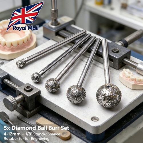 Diamond ball burr set - diamond,