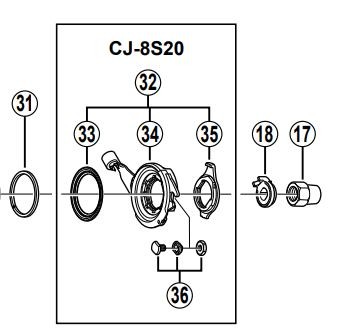 Shimano 8r20 nexus non turn - shimano,