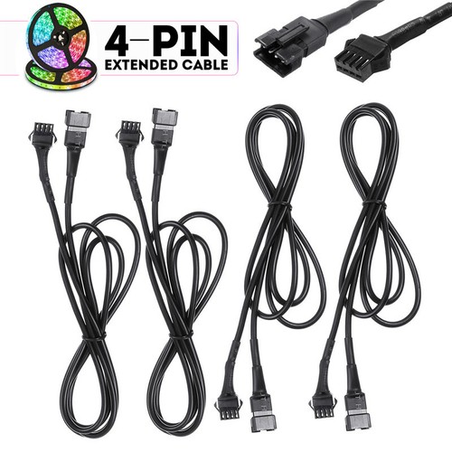 4pcs extension wire cord - 1.2m,