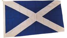 Scotland Saltire Hand Stitched