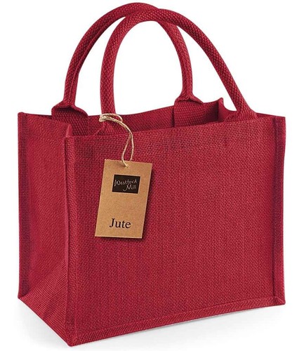 Jute mini gift bag - gift,