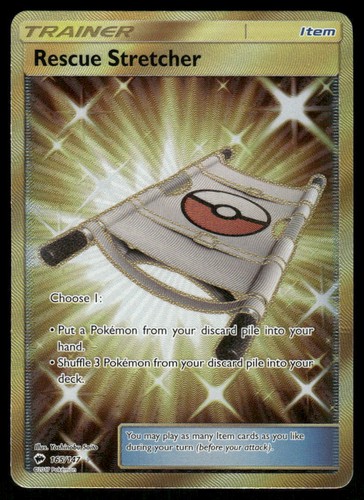 Pokemon cards rescue - pokemon, stretcher