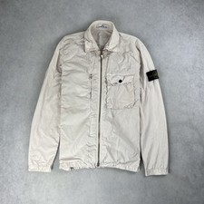 Stone Island Full Zip Overshirt Medium Jacket Rose Pink Shacket Coat 4711