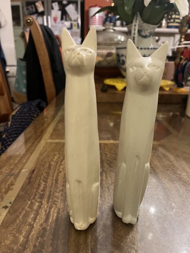 Non matching pair soapstone - non-matching, of