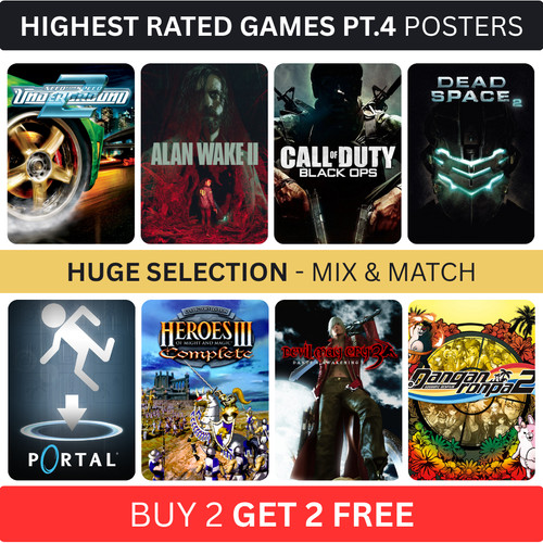 Highest rated games posters - highest,