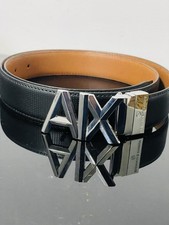 Armani Exchange (A|X) Men’s Reversible Leather Belt – New / Unused
