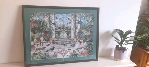 Large framed picture jig saw - framed,