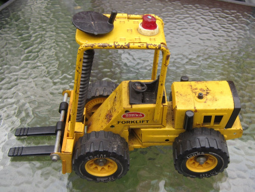 Vintage tonka fork truck - tonka,