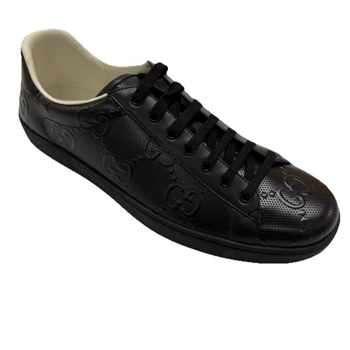 Gucci ace embossed sneakers - gucci,