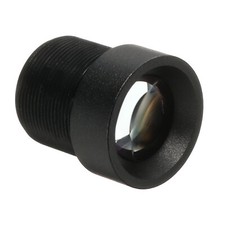 12mm CCTV Camera Lens 3MP F2.0 FPV Security Camera Lens for IP Camera, Black