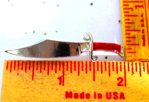 Bowie knife pin vintage - knife,