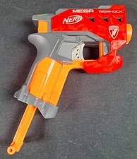 Nerf N-Strike Elite Mega Big Shock Red Blaster Gun Tested And Working 