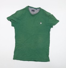 Spitalfields Men's Green Crew